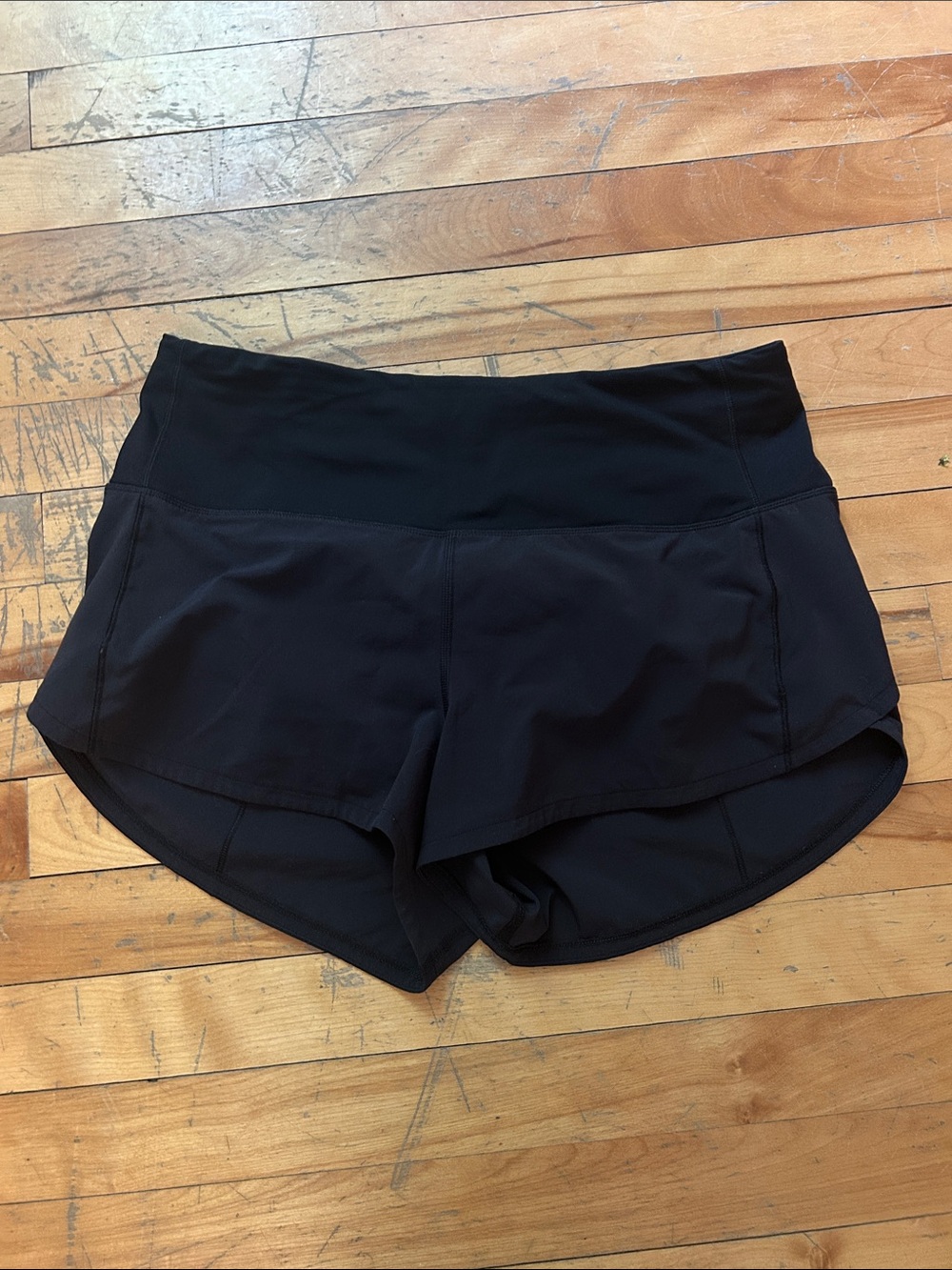lululemon athletica Black Athletic Run Shorts